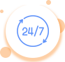  24x7 support